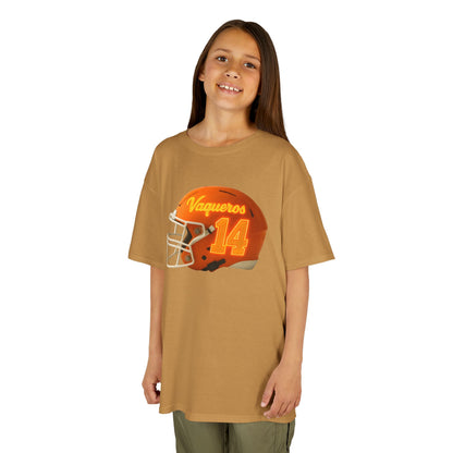 #14 UTRGV Football Helmet Kids Unisex