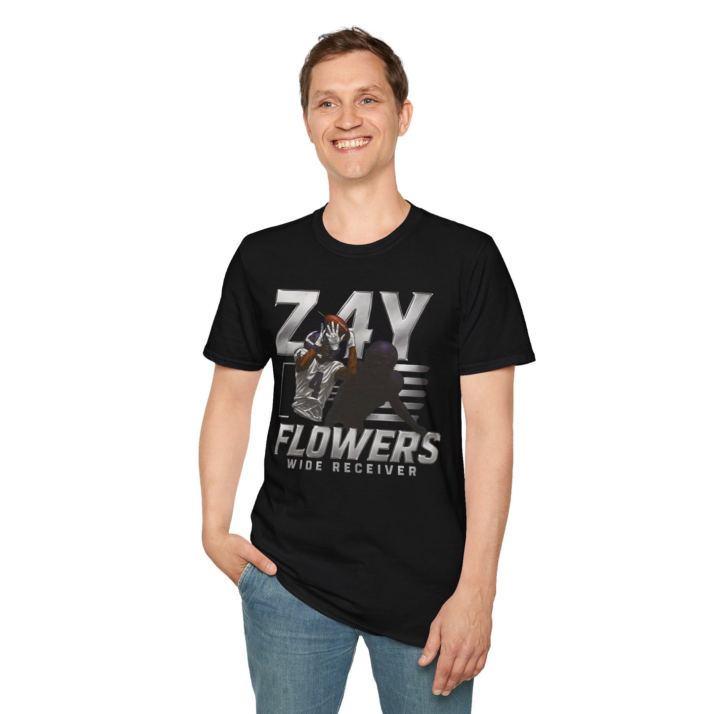 Baltimore Ravens Zay Flowers Unisex