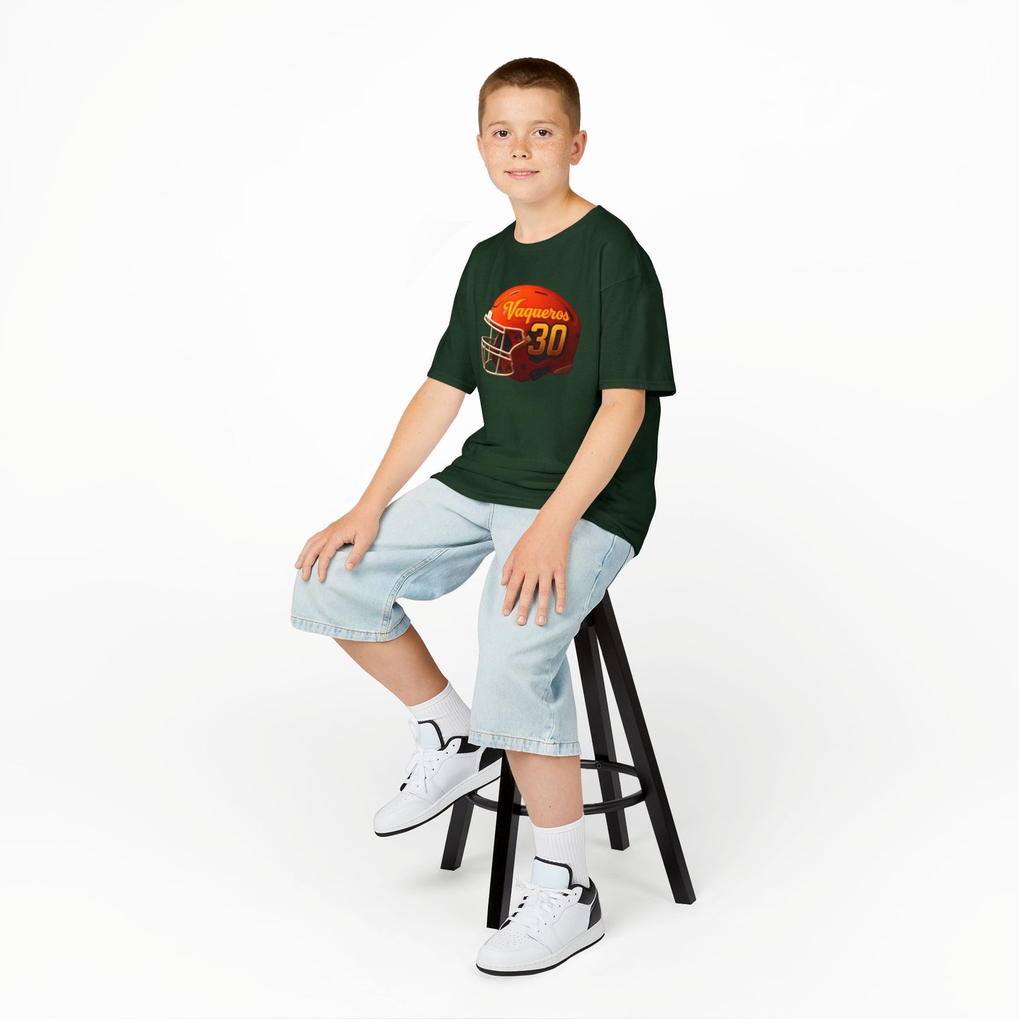 #30 UTRGV Football Helmet Kids Unisex