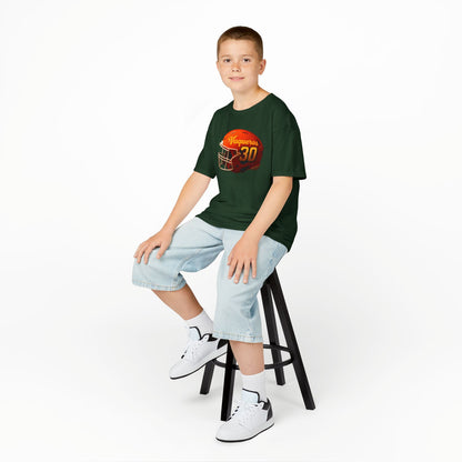 #30 UTRGV Football Helmet Kids Unisex