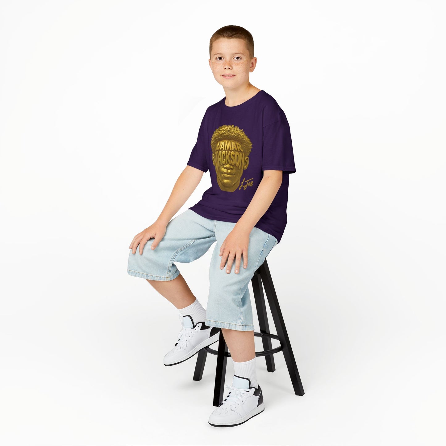 Baltimore Ravens Lamar Jackson Kids Unisex