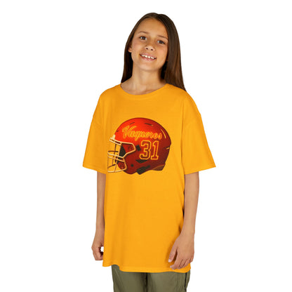 #31 UTRGV Football Helmet Kids Unisex