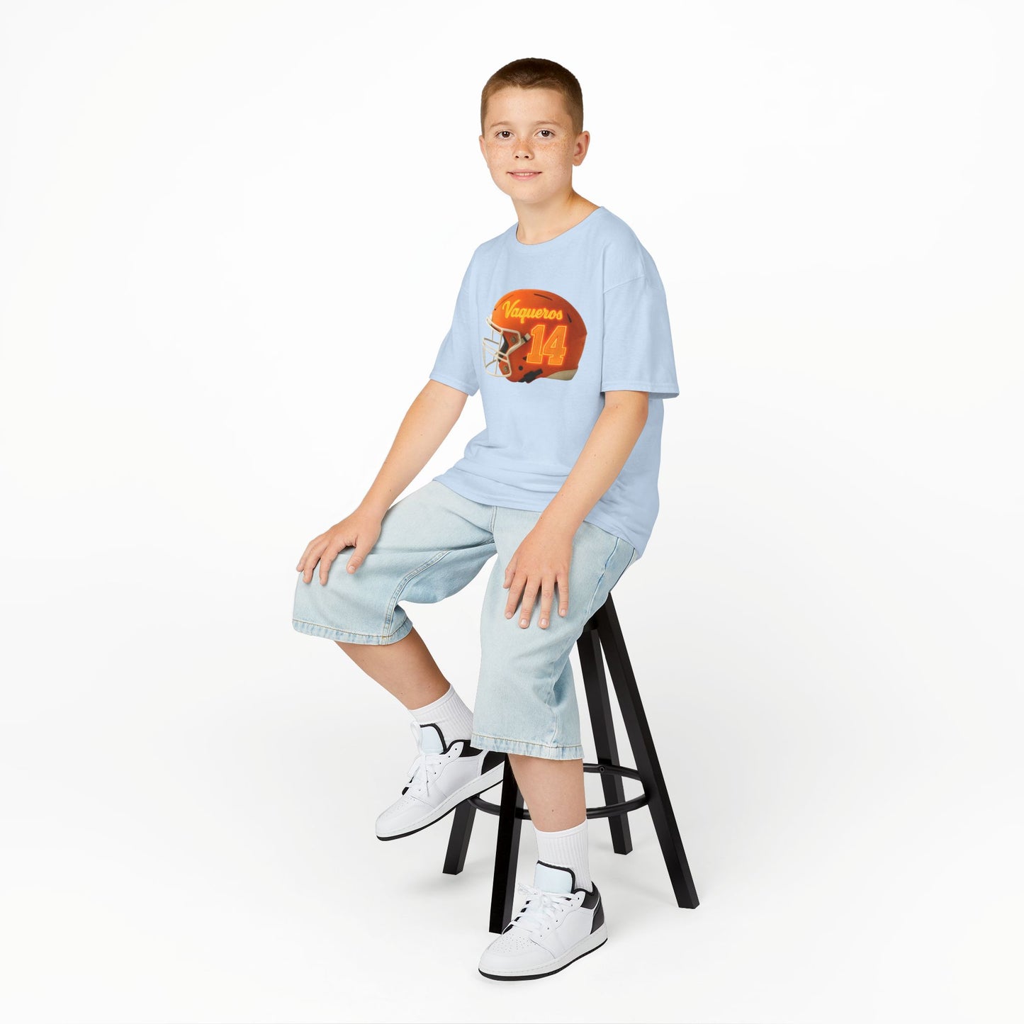 #14 UTRGV Football Helmet Kids Unisex