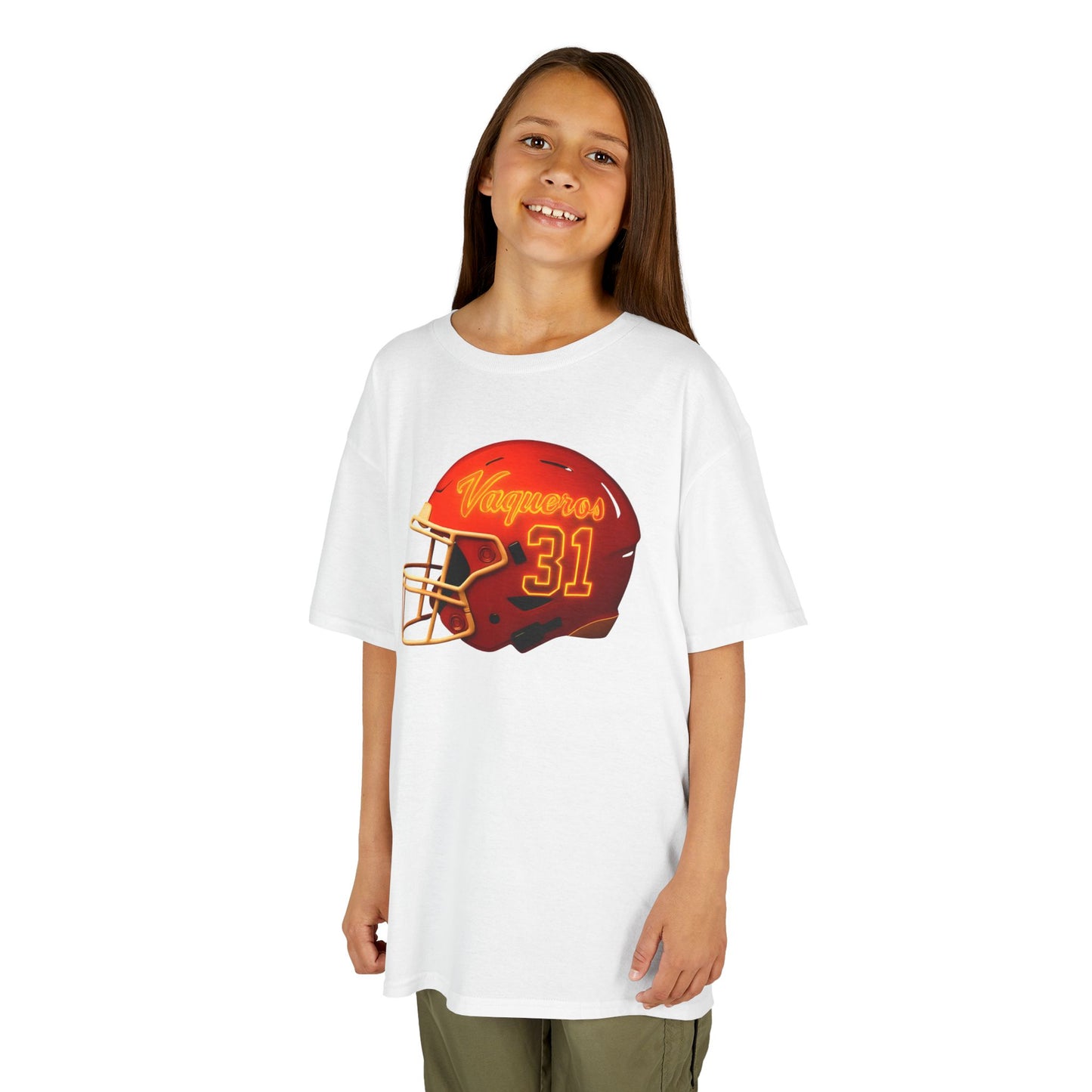 #31 UTRGV Football Helmet Kids Unisex