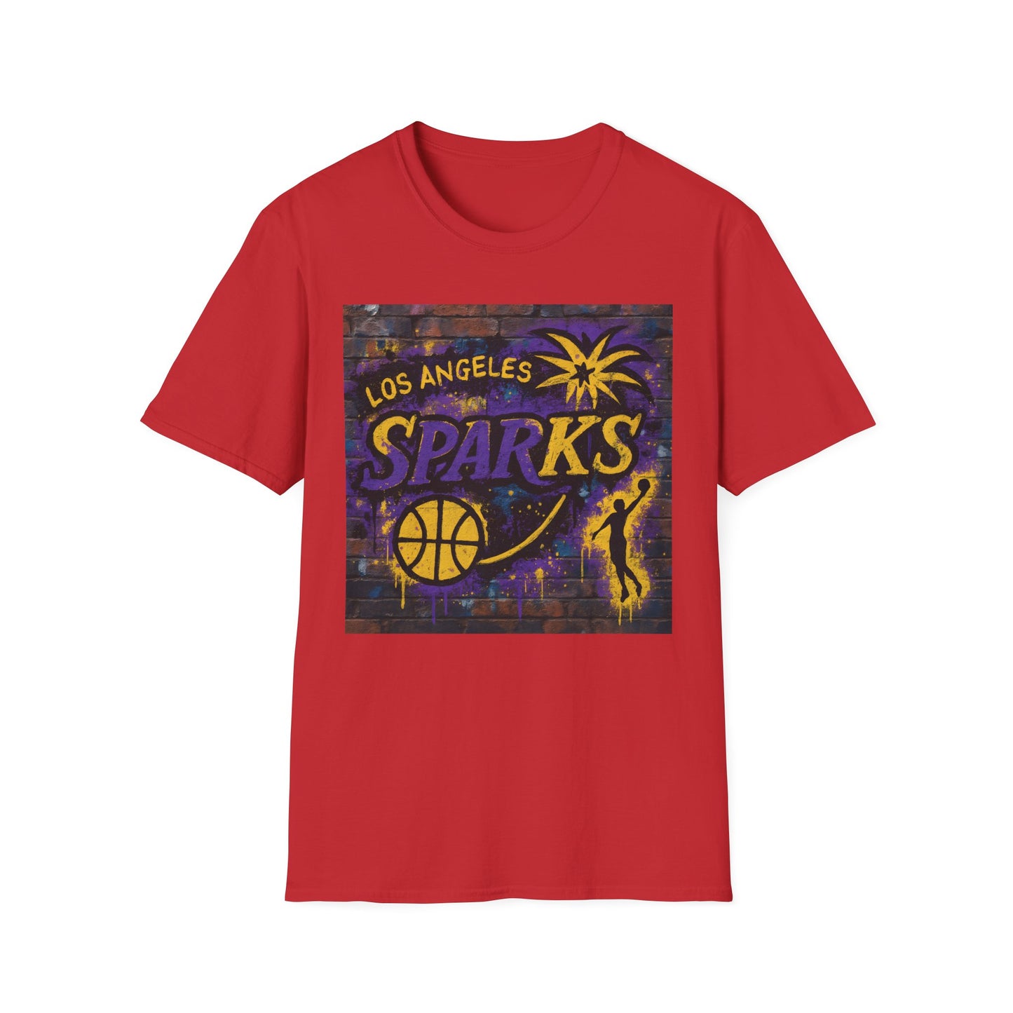 Los Angeles Sparks Graffiti Theme Unisex