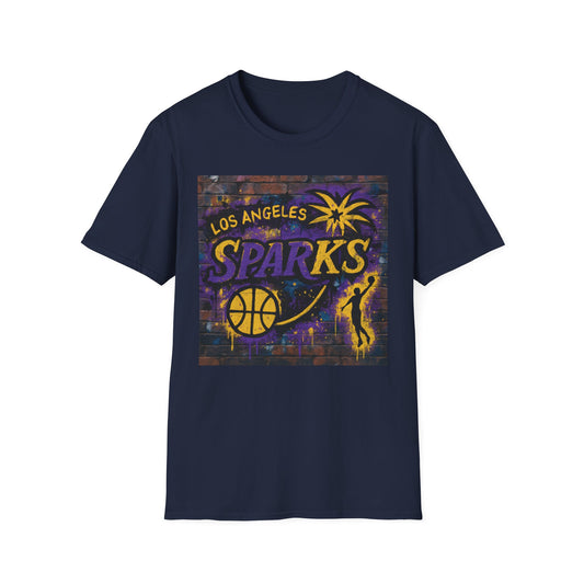 Los Angeles Sparks Graffiti Theme Unisex