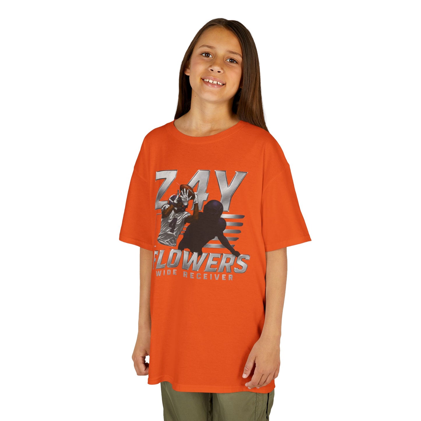 Baltimore Ravens Zay Flowers Kids Unisex