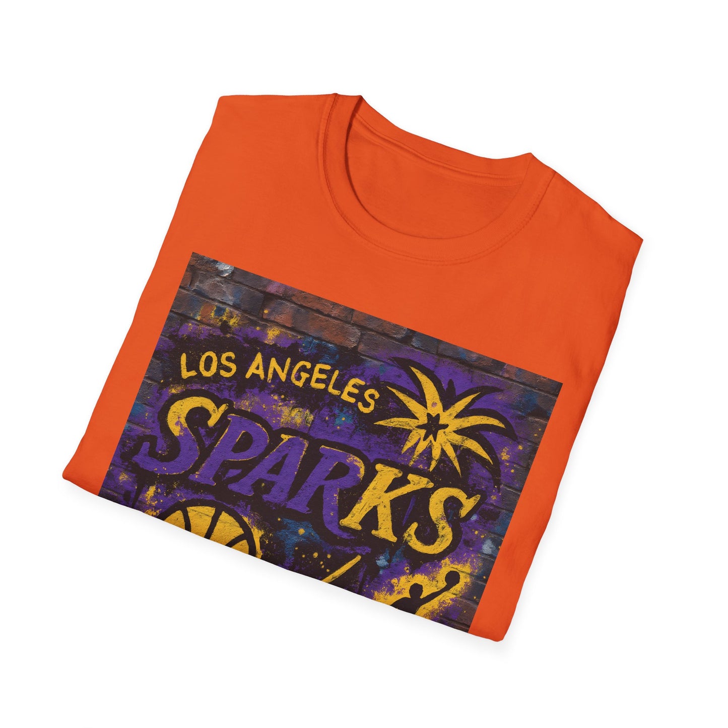 Los Angeles Sparks Graffiti Theme Unisex