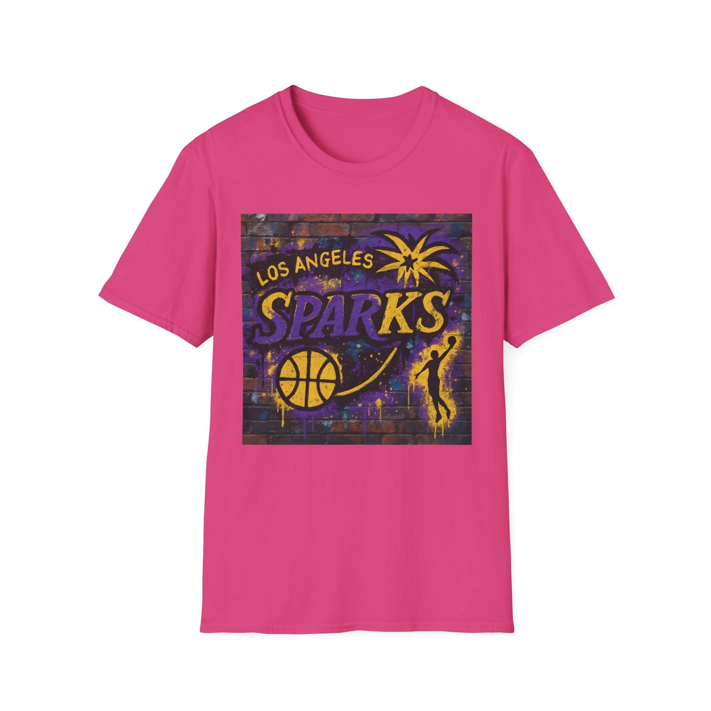 Los Angeles Sparks Graffiti Theme Unisex