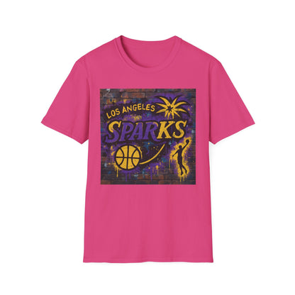 Los Angeles Sparks Graffiti Theme Unisex