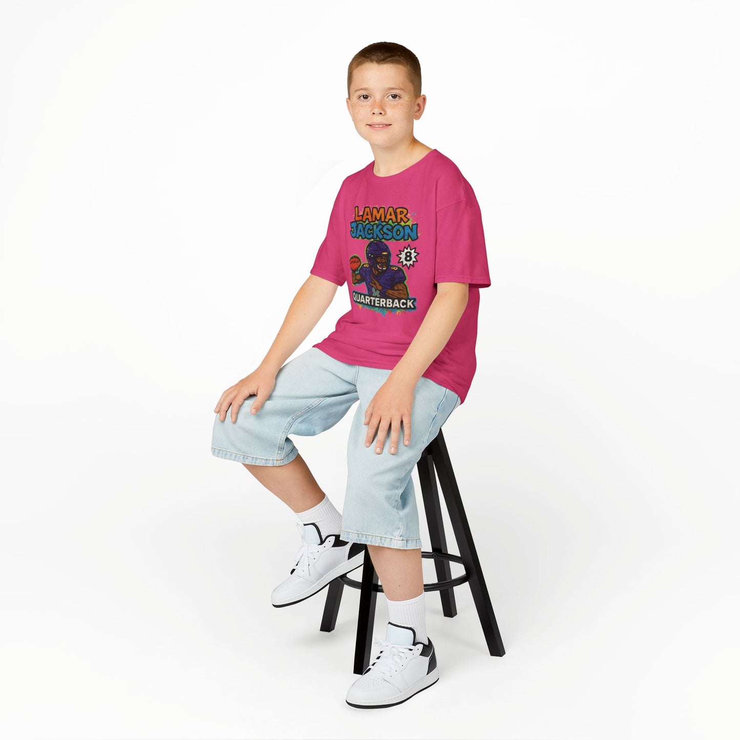 Baltimore Ravens Lamar Jackson Kids Unisex