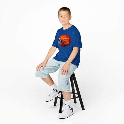 #82 UTRGV Football Helmet Kids Unisex