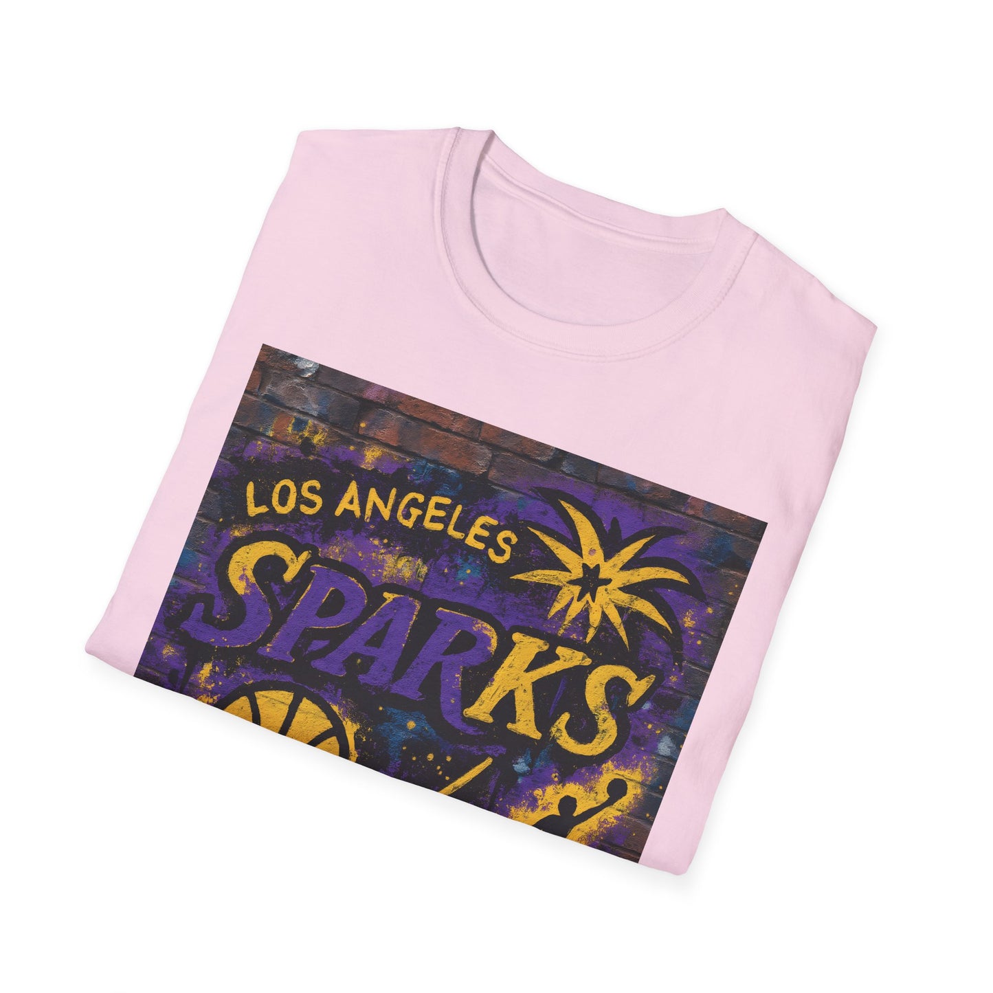 Los Angeles Sparks Graffiti Theme Unisex