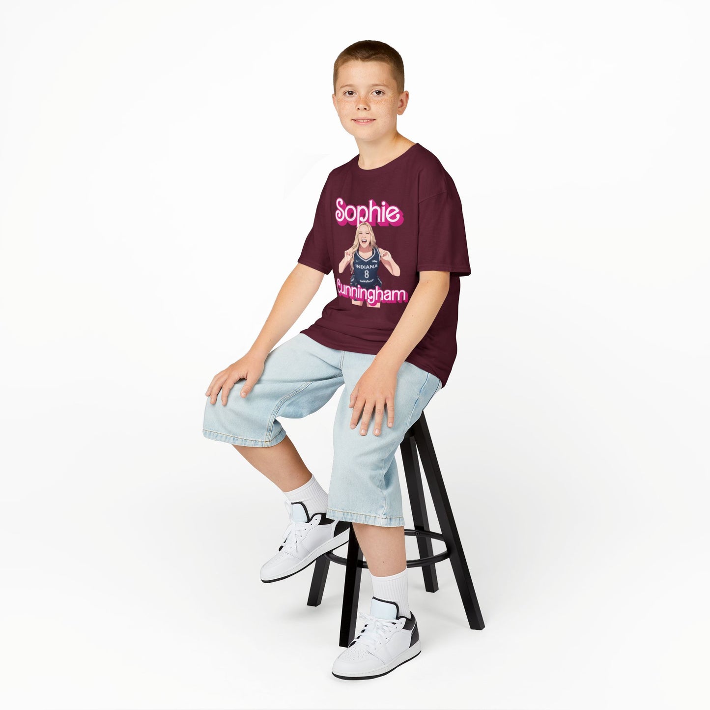 Indiana Fever Sophie Cunningham Kids Tee