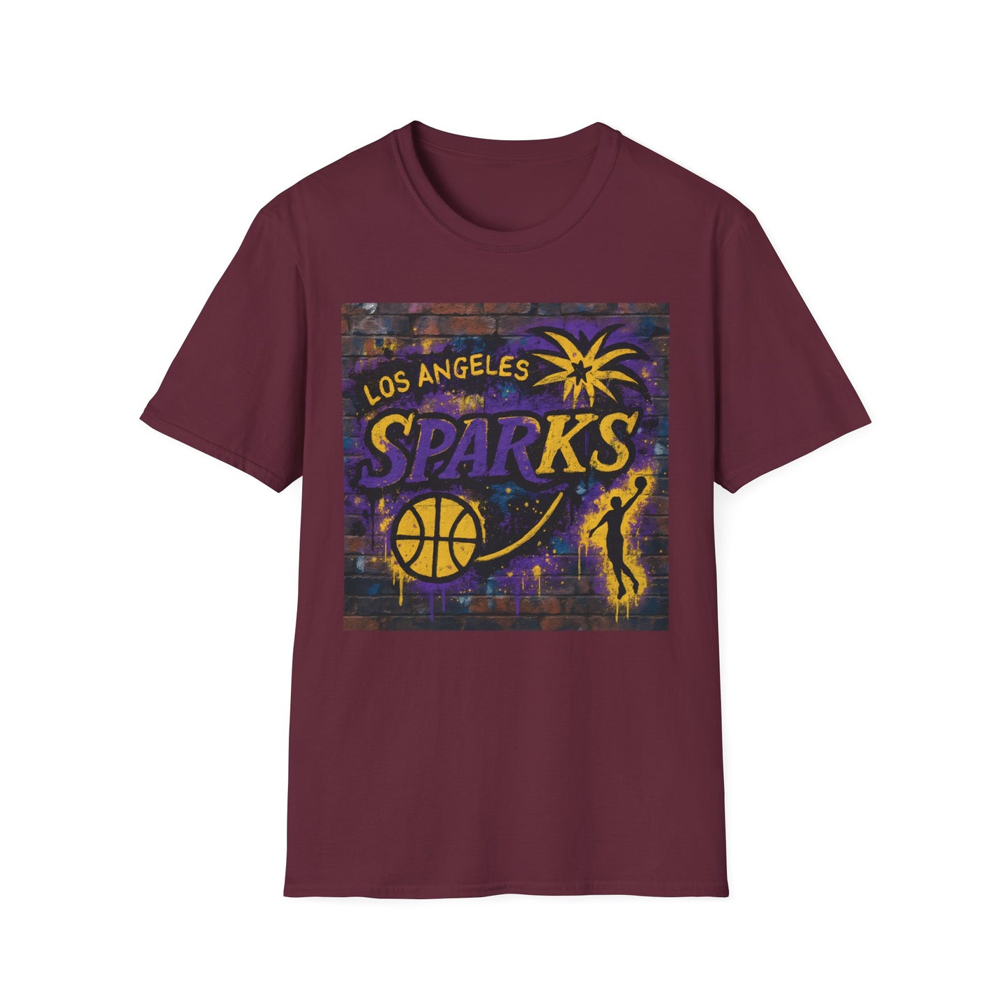 Los Angeles Sparks Graffiti Theme Unisex