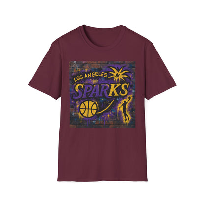 Los Angeles Sparks Graffiti Theme Unisex