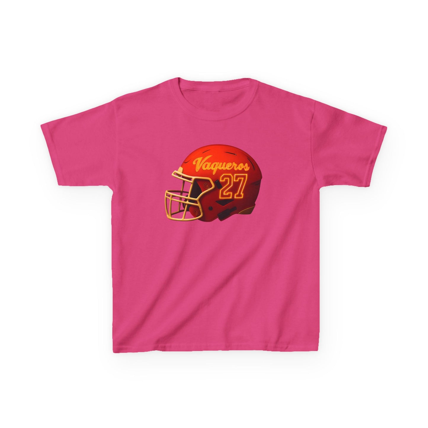 #27 UTRGV Football Helmet Kids Unisex