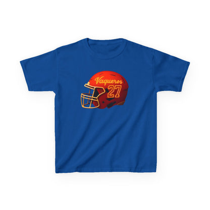 #27 UTRGV Football Helmet Kids Unisex