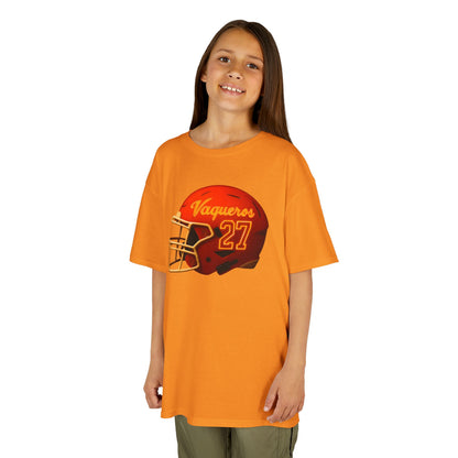 #27 UTRGV Football Helmet Kids Unisex