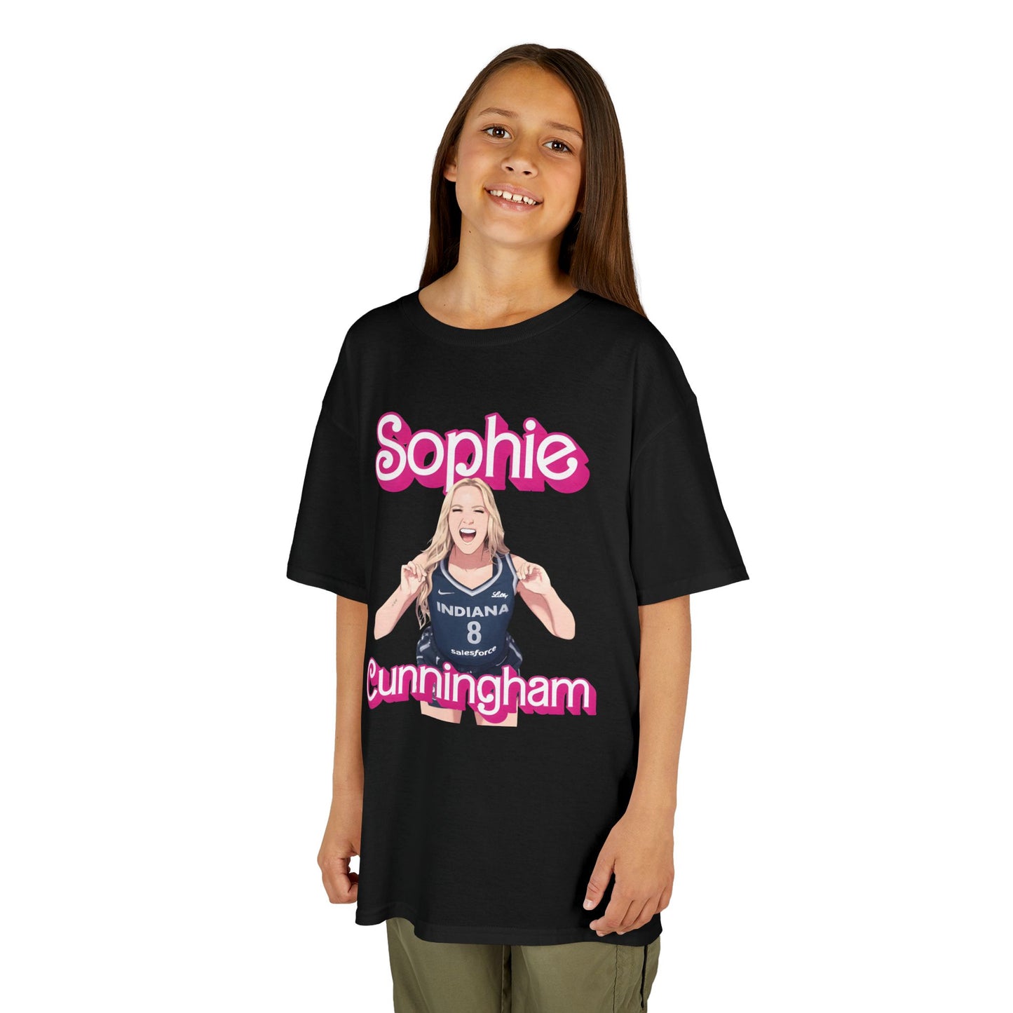 Indiana Fever Sophie Cunningham Kids Tee