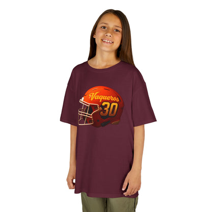 #30 UTRGV Football Helmet Kids Unisex