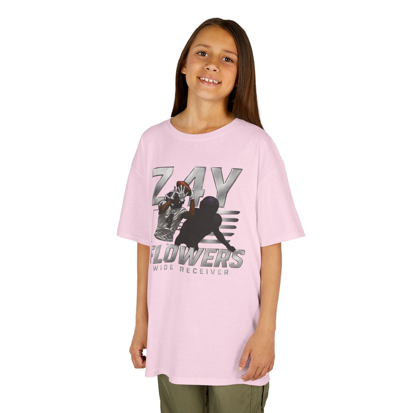 Baltimore Ravens Zay Flowers Kids Unisex