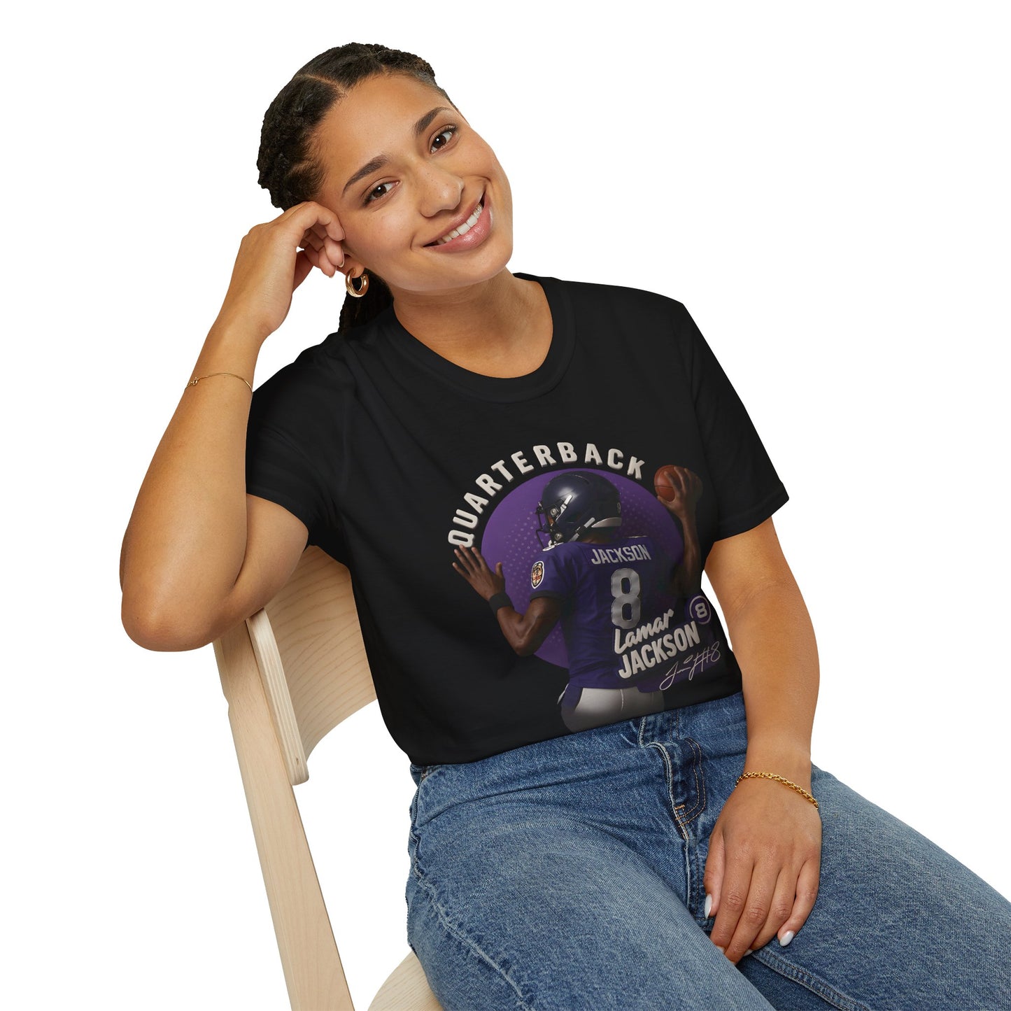 Baltimore Ravens Lamar Jackson Unisex