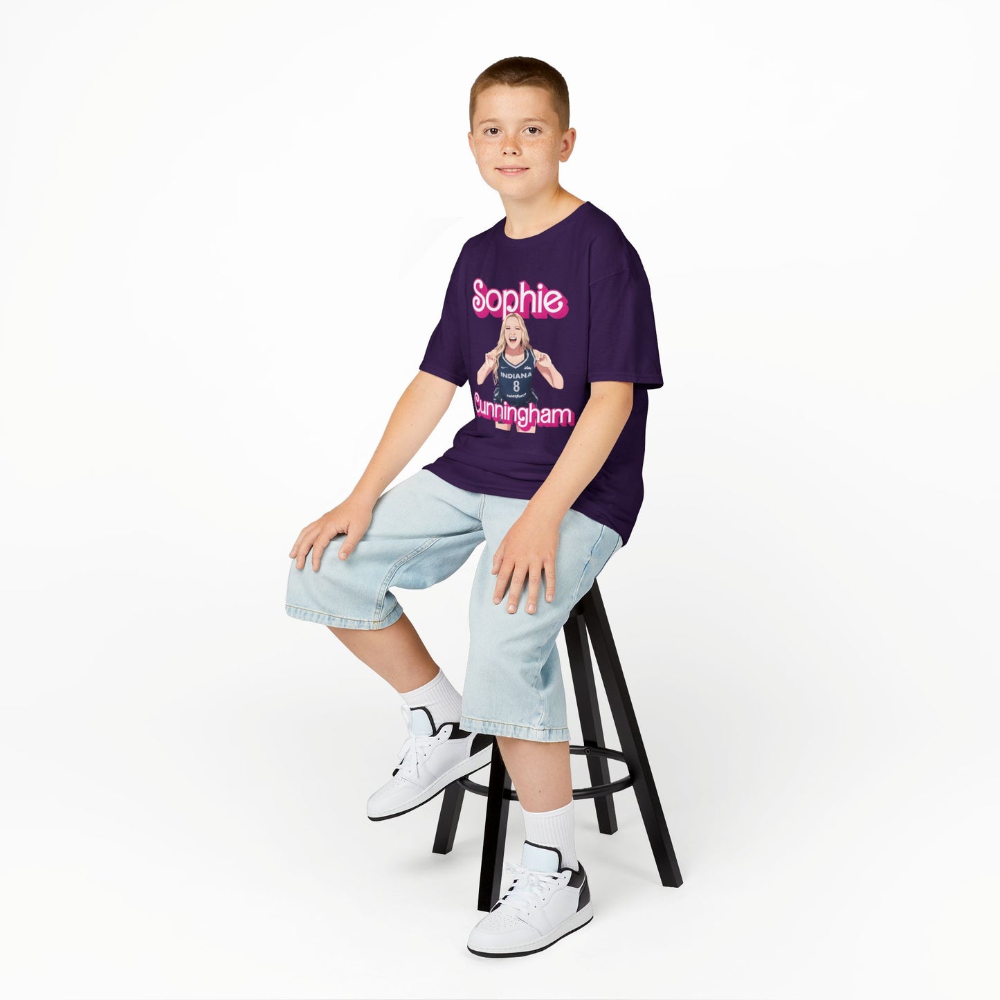 Indiana Fever Sophie Cunningham Kids Tee