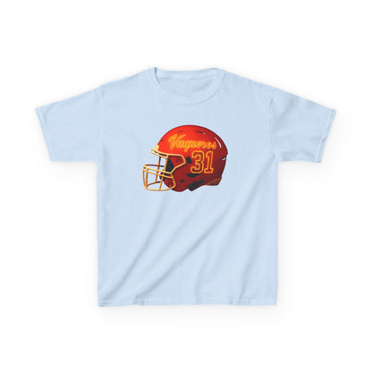 #31 UTRGV Football Helmet Kids Unisex