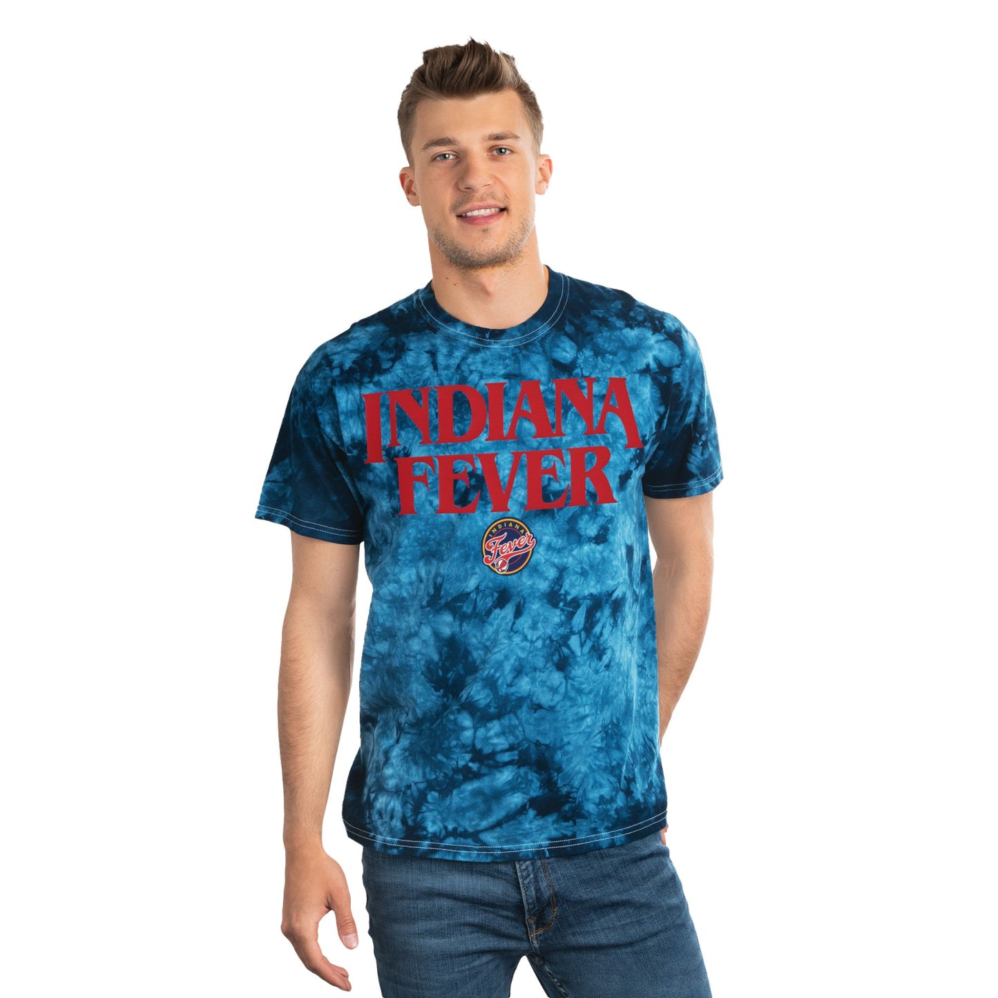 Front & Back Sophie Cunningham Indiana Fever Stranger Things Unisex Tie-Dye Tee