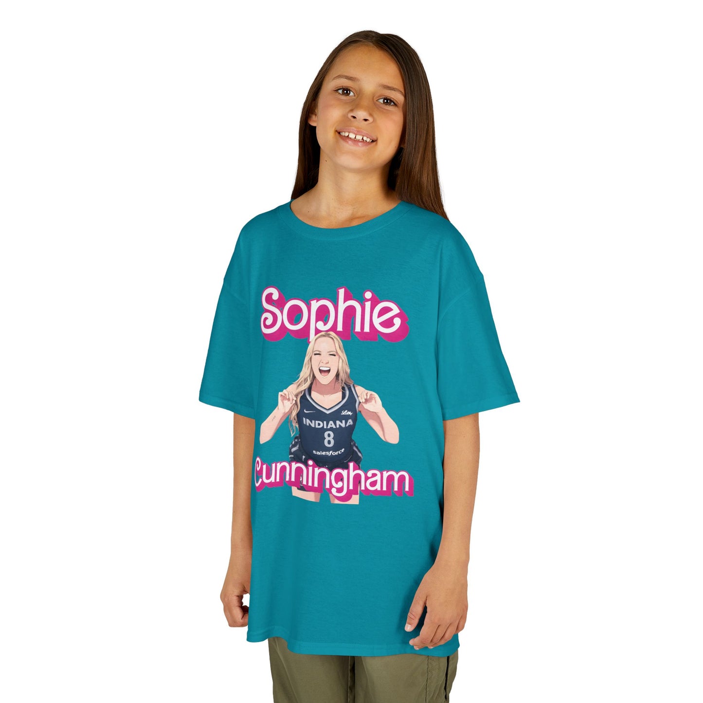 Indiana Fever Sophie Cunningham Kids Tee