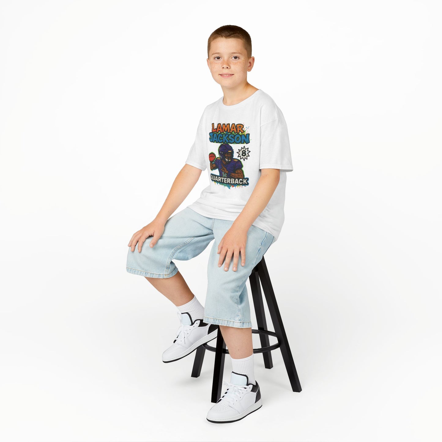 Baltimore Ravens Lamar Jackson Kids Unisex