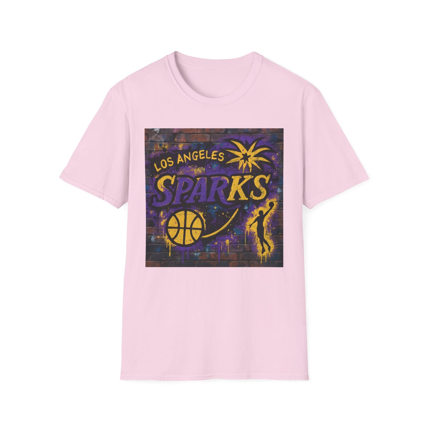 Los Angeles Sparks Graffiti Theme Unisex