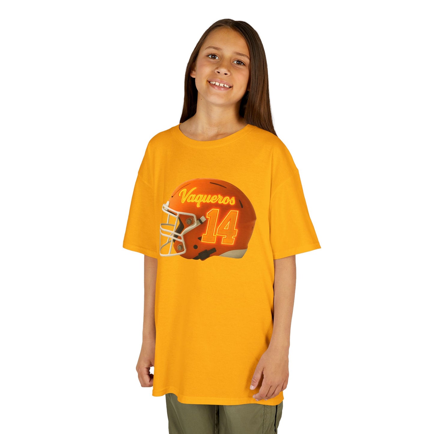 #14 UTRGV Football Helmet Kids Unisex