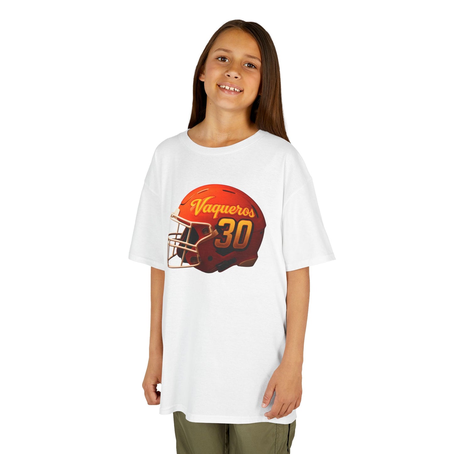 #30 UTRGV Football Helmet Kids Unisex