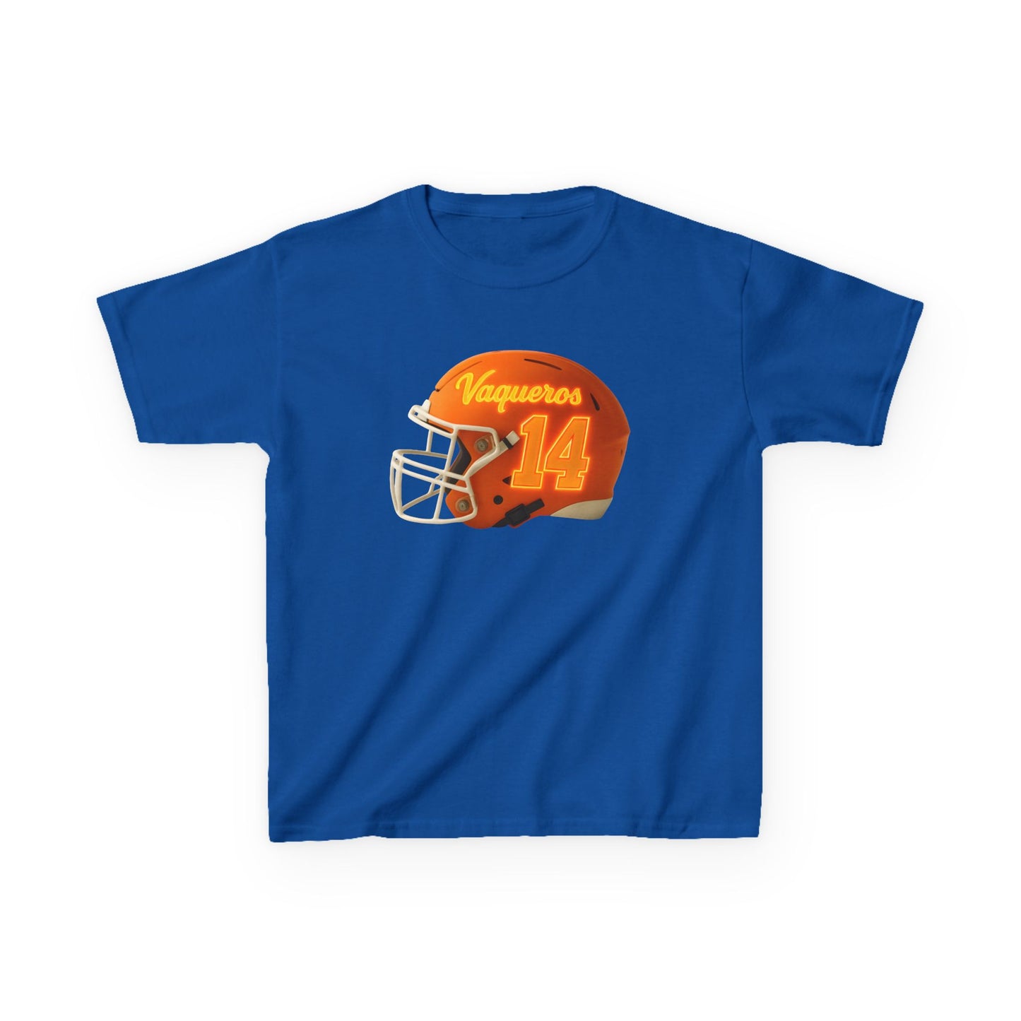 #14 UTRGV Football Helmet Kids Unisex