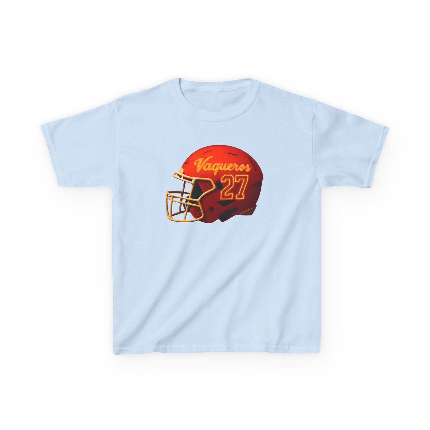 #27 UTRGV Football Helmet Kids Unisex