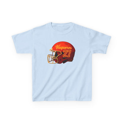 #27 UTRGV Football Helmet Kids Unisex