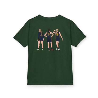 Indiana Fever Front/Back Kids Tee