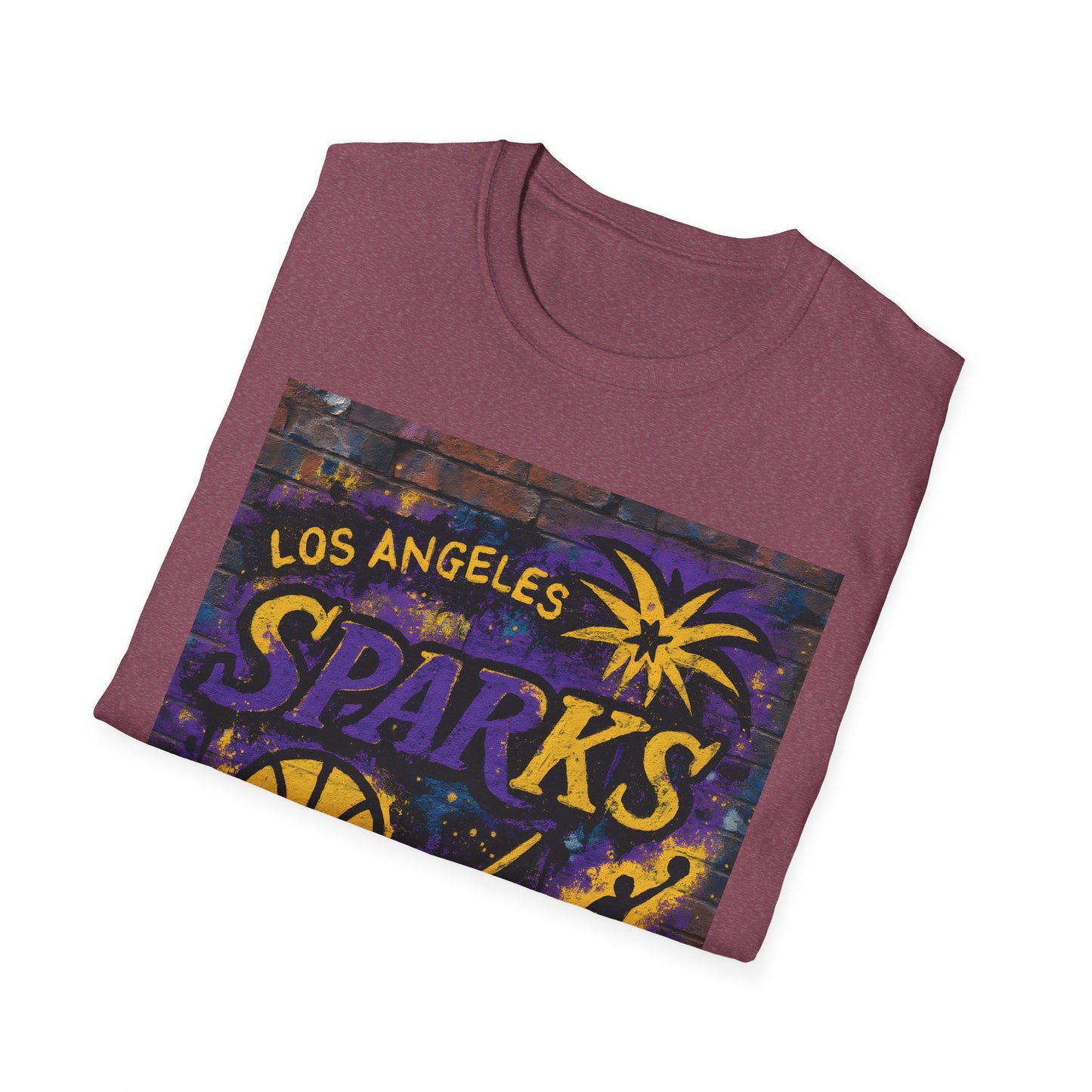 Los Angeles Sparks Graffiti Theme Unisex