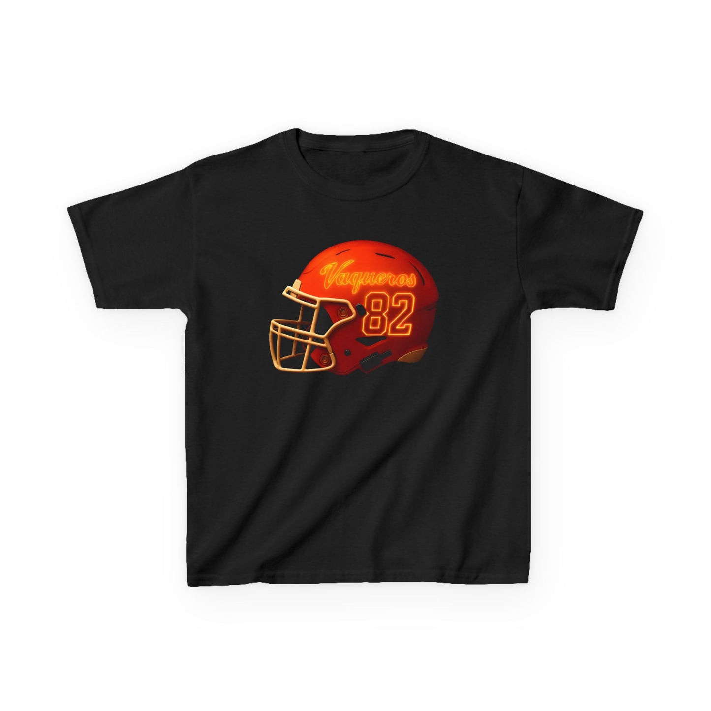 #82 UTRGV Football Helmet Kids Unisex